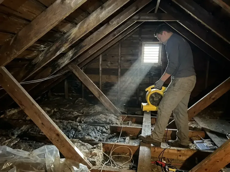 attic-water-damage-drying-proc-007 — frequently asked questions, Emergency Water Extraction & 24/7 Flood Response in Peshtig…